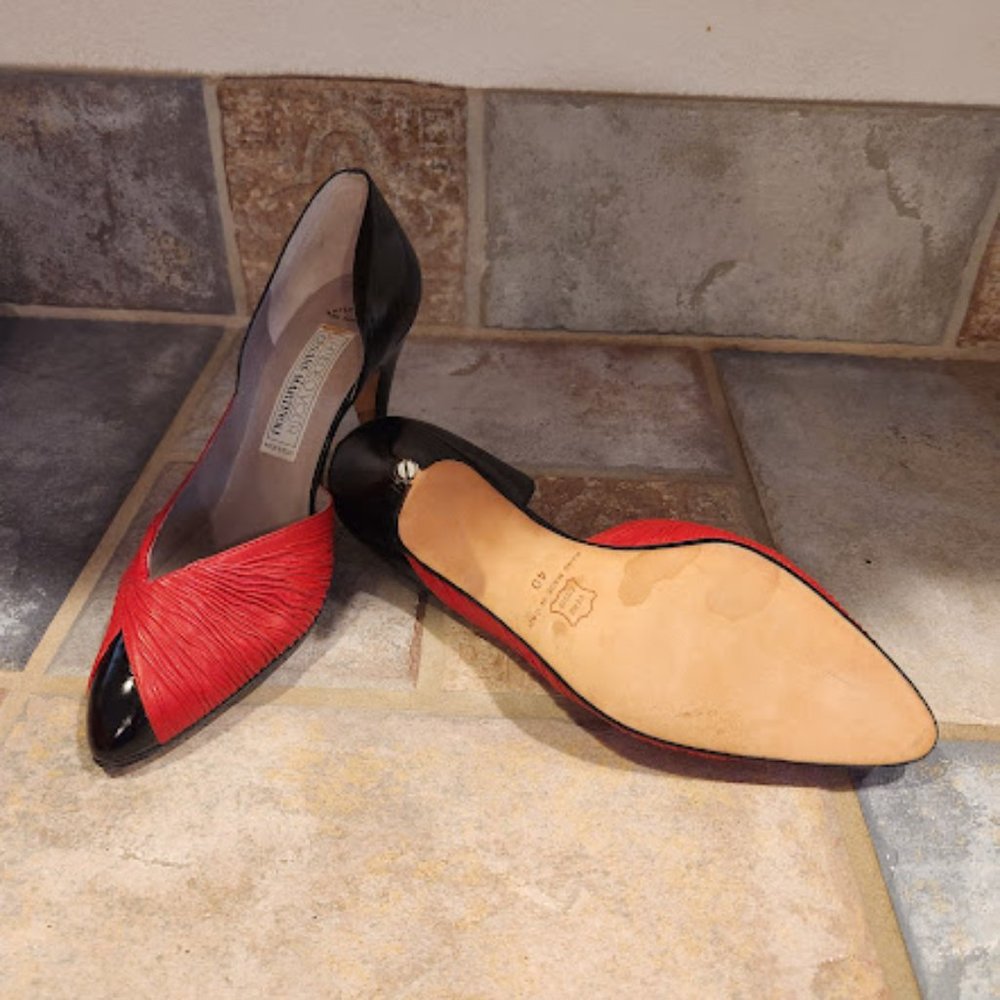 Vintage Cesare Martinoli Heels Never Worn Size 10 - Picture 3 of 3